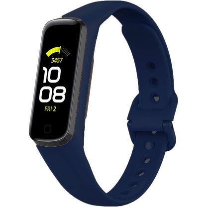 Bands Compatible with Samsung Galaxy Fit 2 Band for Women Men, Soft Silicone Replacement Straps Wristbands Accessories for Samsung Galaxy Fit2