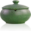 Lependor Ceramic Ashtray with Lids, Windproof, Cigarette Ashtray for Indoor or Outdoor Use，Ash Holder for Smokers,Desktop Smoking Ash Tray for Home Office Decoration - Blue - Dark Green 2
