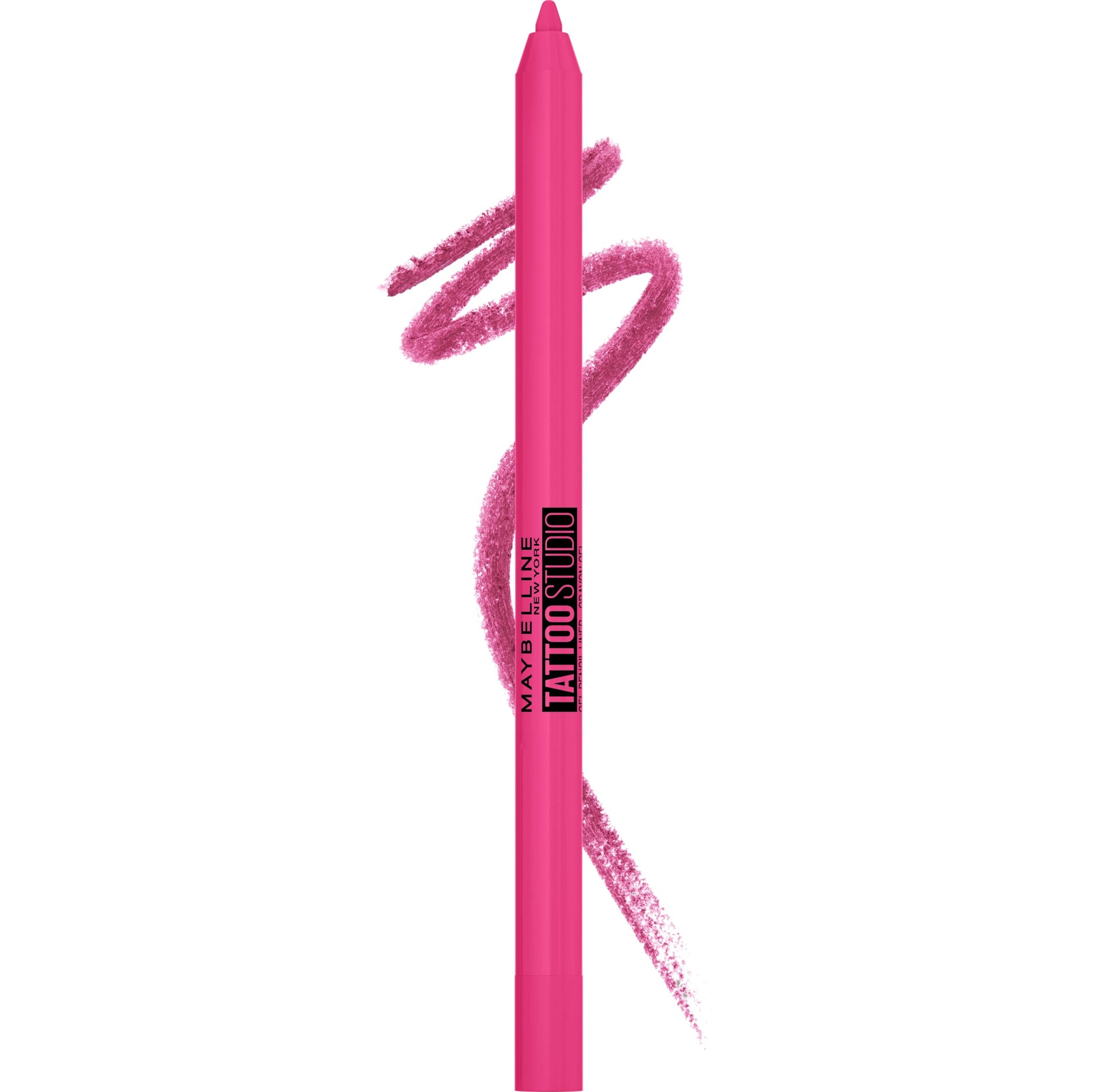 Buy now Maybelline TattooStudio Long-Lasting Sharpenable Eyeliner Pencil, Glide on Smooth Gel Pigments with 36 Hour Wear, Waterproof, Deep Onyx, 1 Count 0 ULTRA PINK 0.04 Ounce (Pack of 1) at indiglob india