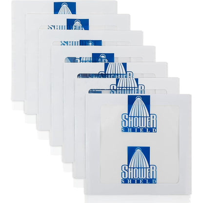 Catheter Cover for Shower – 7 x 7 Inch, 1 Week Supply –Dialysis Port Cover, Prevents Water Damage, Keeps Dressed Wounds Dry – Disposable, Waterproof, Transparent