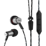 Buy now V-Moda Forza Metallo in-Ear Headphones with 3-Button Remote & Microphone - Apple Devices, Gunmetal Black at indiglob india