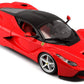 Buy now Bburago Ferrari Race and Play LaFerrari 1/24 Scale Diecast Model Vehicle Red at indiglob india