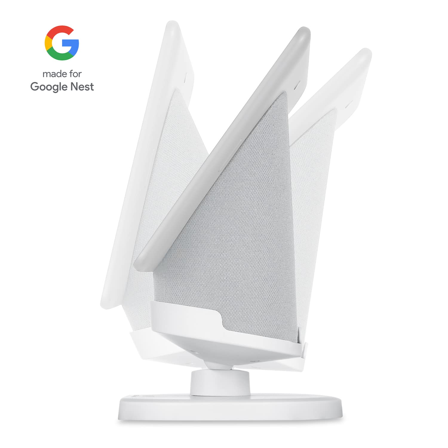 Buy now Wasserstein Adjustable Stand for Google Nest Hub Max (Chalk) at indiglob india