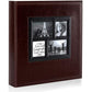 Ywlake Photo Album 4x6 500 Pockets Photos, Extra Large Capacity Family Wedding Picture Albums Holds 500 Horizontal and Vertical Photos Brown