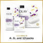 Olay Age Defying Bar Soap with Vitamin E and Vitamin B3 Complex Beauty Bars 3.17 oz, 4 count