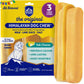 Himalayan Dog Chew Original Yak Cheese Dog Chew, 3 XL/Large Sticks, 3.3 oz, Gluten Free, Healthy Dog Treats, Grain & Lactose Free 100% Natural, Long Lasting Chews for Dogs Under 65 lbs