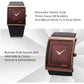 SIBOSUN Mens Watch Men's Square Watches for Men Fashion Minimalist Quartz Wrist Square Watches