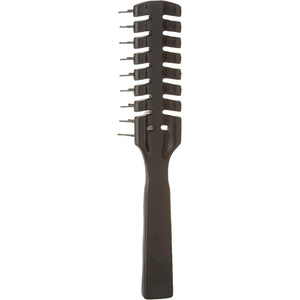 7 Rows Vent Hair Stylist Brush Black by Scalpmaster