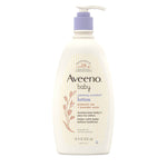 Aveeno Baby Calming Comfort Moisturizing Body Lotion with Relaxing Lavender & Vanilla Scents, Non-Greasy Baby Lotion, Nourishing Prebiotic Oatmeal, Paraben- & Phthalate-Free, 18 fl. oz - My Store