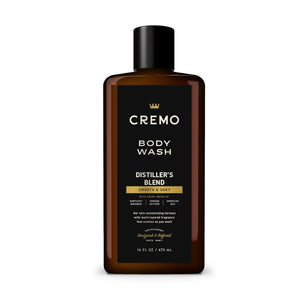 Cremo Body Wash Men, An Elevated Blend with Notes of Kentucky Bourbon, Smoked Vetiver and American Oak, 16 Fl Oz