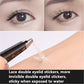 Eyelid Tape Invisible Eye Stickers Portable Breathable Natural Invisible Single Sided Double Eyelid Tape Self-Adhesive Eyelid Stickers Instant Eye Lift Strips With Y Fork (B)