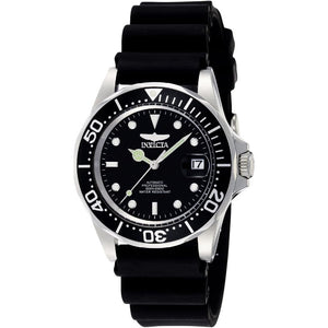 Buy now Invicta Men's Pro Diver Automatic Watch with Polyurethane Strap, Black (Model: 9110) at indiglob india