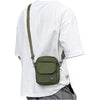 Small Crossbody Bag Side Shoulder Bag For Men, Women Mini Messenger Bag - Green-large
