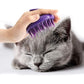 Cat Brush with Soft Rubber Pins, Washable Silicone Pet Brushes for Indoor Cats - Grooming Shedding Massage & Bath, Scratch-Free Removes Hair Mats, Tangles, and Loose Fur for Short to Long Haired