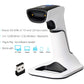 ScanAvenger Wireless Portable 1D&2D with Stand Bluetooth Barcode Scanner: 3-in-1 Handheld Scanner, Rechargeable Battery for Inventory - USB Bar Code/QR Reader (1D&2D with Next Gen Stand)