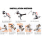 Buy now NearMoon Adjustable Shower Arm Universal Connection, Extension Arm, Adjust Angle to Upgrade Shower Experience, Easy to Install, Anti-leak (11 Inch, Chrome Finish) at indiglob india