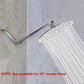 Buy now NearMoon Adjustable Shower Arm Universal Connection, Extension Arm, Adjust Angle to Upgrade Shower Experience, Easy to Install, Anti-leak (11 Inch, Chrome Finish) at indiglob india