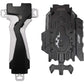 Bey Gyro Blades Launcher and Grip, Light Sparking Battling Burst String Launcher Gyro Left&Right LR Spin Top Compatible with All Bey Burst Series Bey Battling Bey(Black)