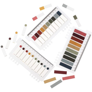 Morandi Sticky Notes, Writable Index Tabs, Set of 10 x 3 Packs Colorful Macaron Memo Stickers, for Books, Folders, Monitors, 200 Pieces/Pack, Vintage