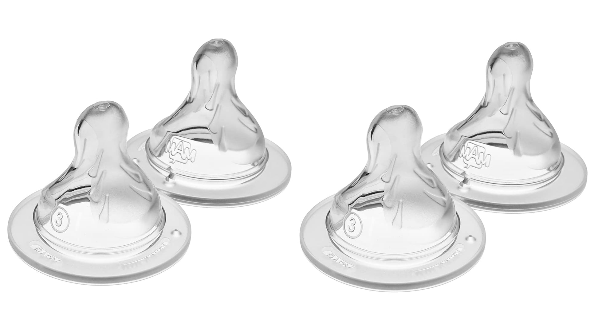 Buy now MAM Baby Bottle Nipples Slow Flow Size 1, for 0+ Month Newborn Babies, Skin Soft BPA Free Silicone, 94% Nipple Acceptance, Fits All MAM Bottles, Developed with Medical Experts, 2 Pack Made in Europe Fast Flow at indiglob india