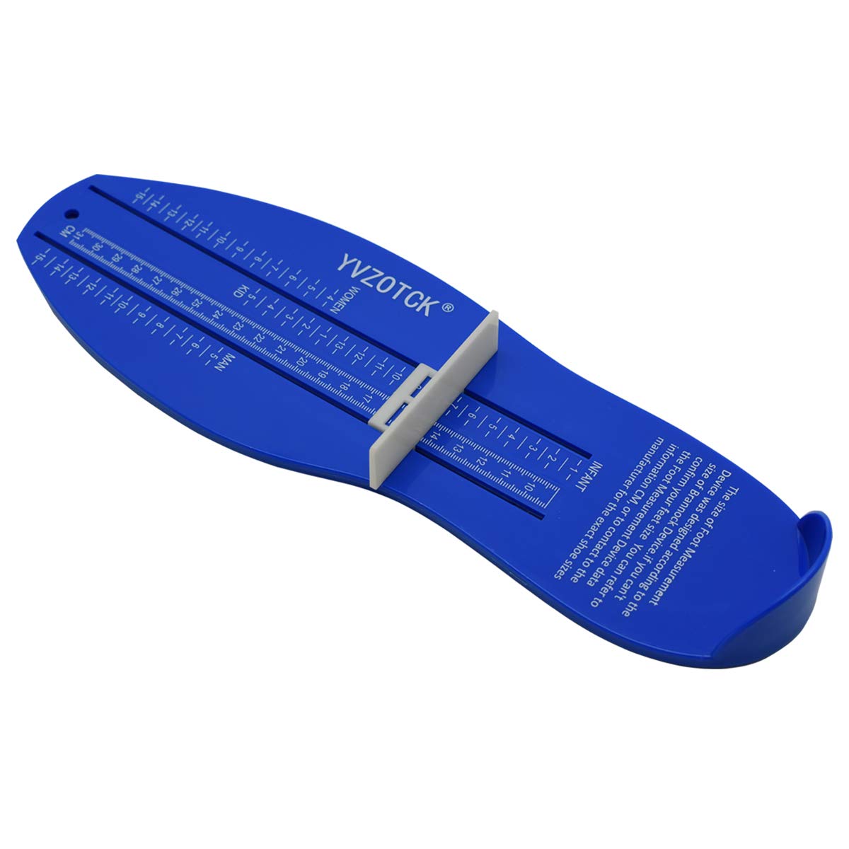 Buy now Foot Measurement Device | Kids Foot Length Measure Gauge Shoe Sizer Measuring for Infants Kids Men Women Adults | US Standard Shoe Size at indiglob india