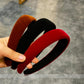 Velvet Wide Headbands for Women Soft Head Bands Diademas Para Mujer De Moda Hairbands for Women Girls Fashion No Slip Headband Hairbands Hair Accessories