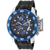 Invicta Men's I-Force Analog Display Japanese Quartz Black Watch - Blue