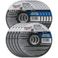 Buy now Milwaukee 10 Pack - 4 1 2 Cutting Wheels For Grinders - Aggressive Cutting For Metal & Stainless Steel - 4-1/2" x .045 x 7/8-Inch | Flat Cut Off Wheels at indiglob india