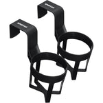2-Pack Black Auto Car Vehicle Cup Holders Can Drink Bottle Container Hook for Truck Interior, Window Dash Mount - My Store
