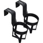 2-Pack Black Auto Car Vehicle Cup Holders Can Drink Bottle Container Hook for Truck Interior, Window Dash Mount