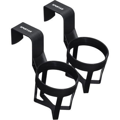 2-Pack Black Auto Car Vehicle Cup Holders Can Drink Bottle Container Hook for Truck Interior, Window Dash Mount