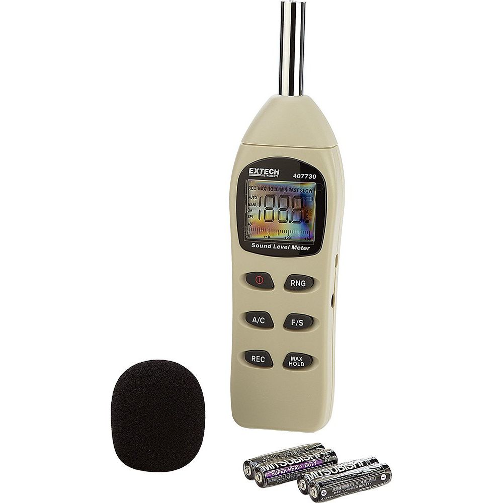Buy now Extech 407730 Digital Sound Level Meter 40-130dB at indiglob india