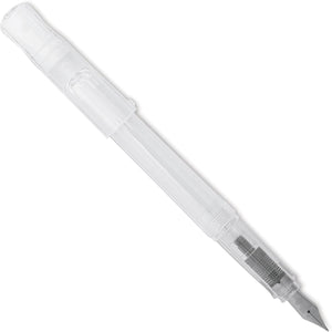 PILOT Kakuno Fountain Pen, Clear Barrel, Medium Nib (10822)