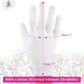 100 Percent Cotton Gloves for Dry Hands Eczema, Selizo 10 Pairs White Cotton Gloves for Women Dry Hands Moisturizing Cosmetic Sensitive Irritated Skin Spa - My Store