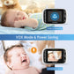 HelloBaby Monitor with Camera and Audio, IPS Screen LCD Display Video Baby Monitor No WiFi Infrared Night Vision, Temprature Screen Lullaby, Two Way Audio and VOX Mode (HB66pro)