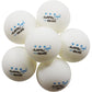 MAPOL 50 White 3-Star Table Tennis Ball Premium Training Ping Pong Balls