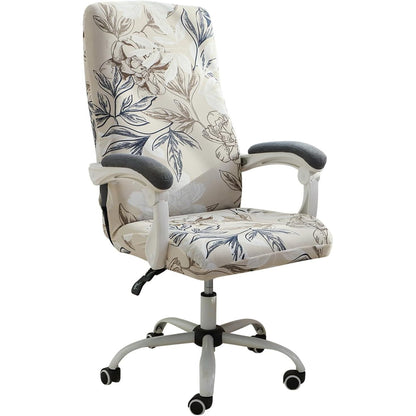 FORCHEER Large Office Chair Covers Stretchable XL Office Chair Cover, Big and Tall Computer Chair Covers (Large,Pink)