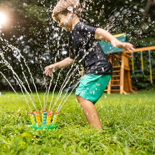 Buy now Melissa & Doug Sunny Patch Splash Patrol Sprinkler Toy with Hose Attachment at indiglob india