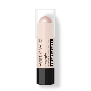 wet n wild MegaGlo Makeup Stick, Buildable Color, Versatile Use, Cruelty-Free & Vegan - When the Nude Strikes