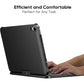 edaiser Swivel Keyboard Case for Apple iPad mini 7th/6th Gen 8.3-inch, Compact Bluetooth Keyboard with RGB Backlit Trackpad - Kids Student Designed, 360° Rotatable Protective Cover, Black