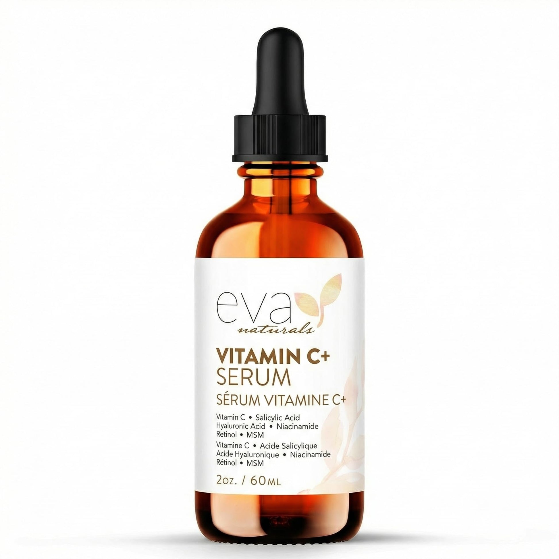 Buy now Eva Naturals Vitamin C Serum Plus – Facial Serum with Hyaluronic Acid, Niacinamide, Retinol, and Salicylic Acid – Hydrating and Smoothing Skin Formula – 2 oz Regular 2 Fl Oz (Pack of 1) at indiglob india