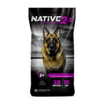 Buy now Native Level 2.5 Performance Nutrition for Canine Athletes, Lamb, Salmon Meal & Rice Formula, 40 lb Bag|Made in The USA at indiglob india
