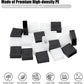 BUSHIBU USB Cover Cap, 20 Pcs Black Clear Plastic USB A Male Anti-Dust Plug Cover - My Store