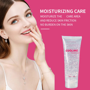 Cooling Gel for Women or Men Face Body Used with Laser Hair Deletion System and Machine Skin Lifting Tightening Device (10.58 Oz)