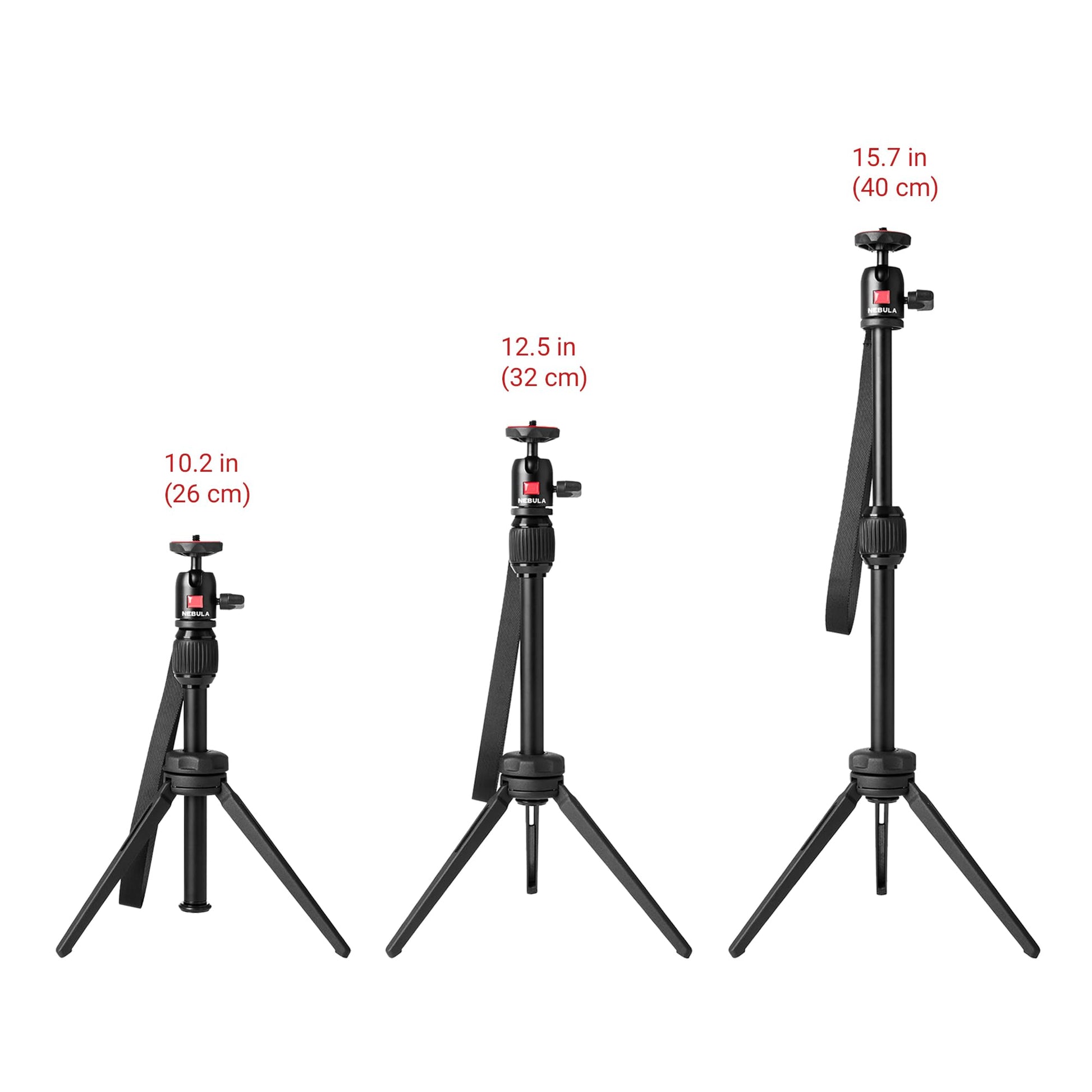 Buy now Nebula Adjustable Tripod Stand, Compact, Portable Projector Stand, Includes Universal Mount and Swivel Ball Head - Aluminum Alloy Tripod Stand, for Capsule 3, Capsule 3 Laser, Capsule Air at indiglob india