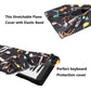 Piano Keyboard Dust Cover - 61/88 Keys, Adjustable Electric/Digital Piano Protective Cover with Elastic Band Design