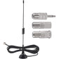 FM Stereo Antenna, Magnetic Base 75 Ohm FM Antenna Kit for Most Brands Stereo Receiver Indoor Table Top Radio Receiver Antenna