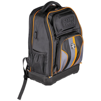 Buy now Klein Tools 62805BPTECH 28-Pocket Laptop Backpack Tool Bag, Tradesman Pro Extra-Large Tech Tool Backpack with Molded Bottom, Charging Port at indiglob india