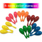 24pcs Mini Maracas for Kids Mexican Fiesta Party Favors Plastic Maraca Shakers Noisemaker for Cinco de Mayo Day of the Dead Fiesta Mexican Themed Birthday Christmas Party Supplies Kids Boys Girls