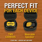 Buy now DEWALT Heavy Duty Protective Headphone Case for TWS Earbuds & Wearable Speaker, Compact Lightweight w/EVA Headphone Case Hard Shell, Shockproof, Water-Resistant, Soft Interior & Accessory Mesh Pocket at indiglob india